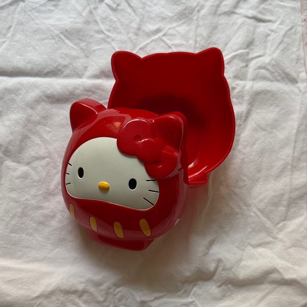 Hello Kitty Red Trinket Box vintage 2000